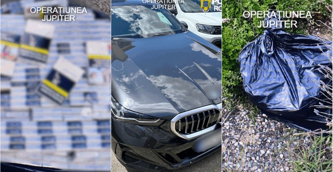 A rămas fără o mașină de 200.000 de lei după ce a fost prins cu țigări nemarcate la Oradea