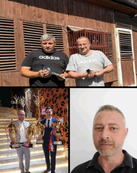 Sus: Vancea Flavius & Miclăuș Vlad – Locul 1 Crescători, Jos stânga: Team Sut-Bondar – Locul 2 Crescători, Jos dreapta: Vincze Attila – Locul 3 Crescători.