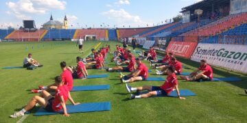 Erik Lincar a sunat adunarea iar lotul lui FC Bihor s-a reunit la propria bază