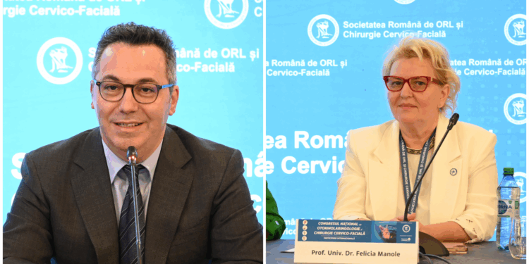 Prof. univ. dr. Felicia Manole, în conducerea Societății Române de ORL. Congresul Național de Otorinolaringologie și Chirurgie Cervico-Facială 2026 a lansat proiectul ORL România – VIDEO