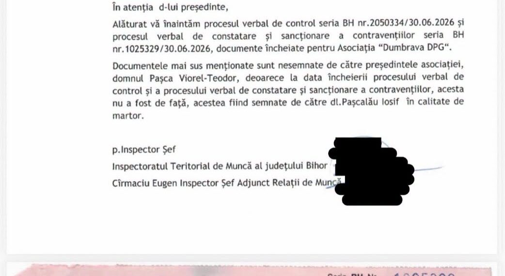 ITM Bihor a amendat cu 1 milion de lei Asociația lui Viorel Pașca. Motivele sancțiunii nu au fost făcute publice