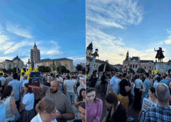 În această seară, susținătorii familiei Pașca s-au adunat la Oradea. Apel la rugăciune înaintea deciziei Tribunalului București