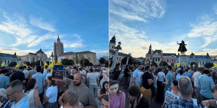 În această seară, susținătorii familiei Pașca s-au adunat la Oradea. Apel la rugăciune înaintea deciziei Tribunalului București