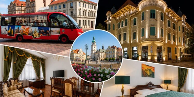 Așa se vizitează Oradea în 2026: autobuz turistic, palate istorice și experiențe premium