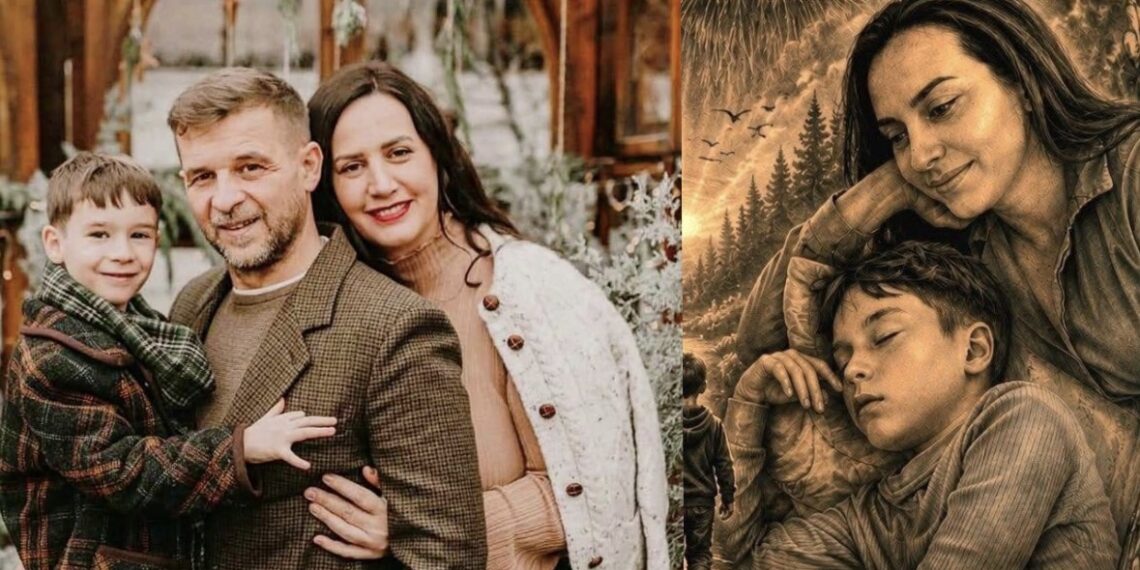 Orădeanul Alexandru Hora și-a pierdut soția la numai 39 de ani | Mărturia dureroasă a unui tată rămas singur cu fiul său: „Nicio transformare fizică nu este mai importantă decât viața”
