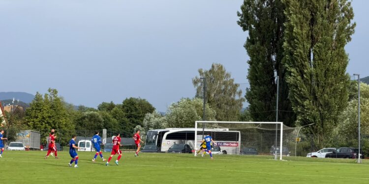 FC Bihor câștigă clar testul cu echipa slovenă NK Bistrica; Angelo Cocian a reușit un hattrick