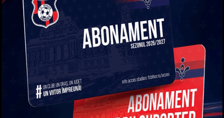 Campania „Abonamentul” – parteneriatul dintre FC Bihor și suporterii săi