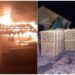 Incendiu devastator la o fabrică de prelucrare a lemnului din Bihor. Flăcările amenințau un rezervor cu 5.000 de litri de motorină