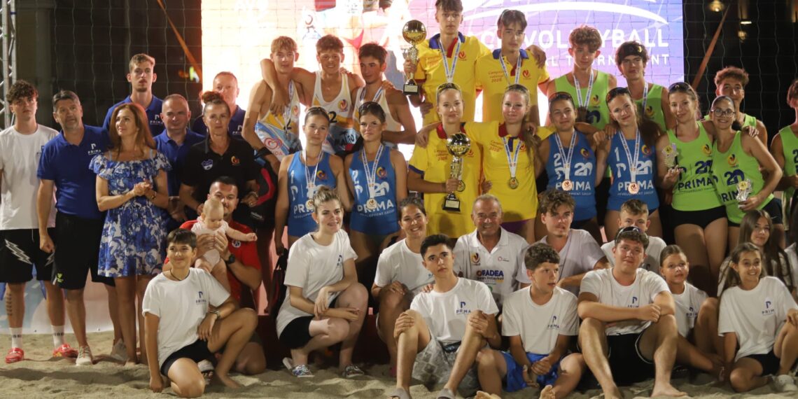 După o finală superbă orădenii Eric Szabo și Mihai Pruncuț au devenit campion naționali U18 la volei pe nisip; Alex Sabău și Felix Kopanyi s-au clasat pe locul 3