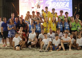 După o finală superbă orădenii Eric Szabo și Mihai Pruncuț au devenit campion naționali U18 la volei pe nisip; Alex Sabău și Felix Kopanyi s-au clasat pe locul 3