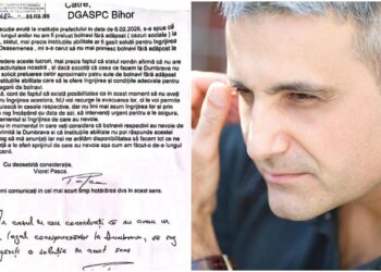 Robert Turcescu publică scrisoarea din februarie a lui Viorel Pașca către DGASPC Bihor